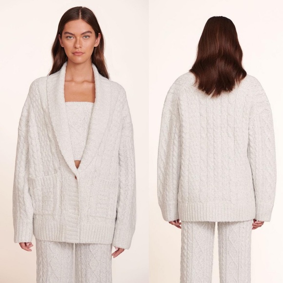STAUD Sweaters - STAUD | NWT! Snow Norma Cardigan Size:small